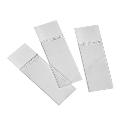 Superfrosted end microscope slides