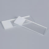 Microscope slides, frosted end