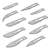 Feather scalpel blades and handles