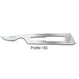 Swann-Morton scalpel blades, carbon steel, sterile (EMS)