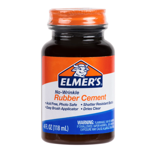 Elmer's rubber cement