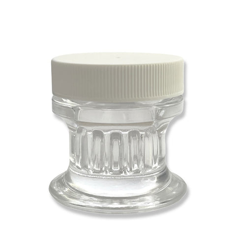 Coverglass staining jar w/plastic screw cap