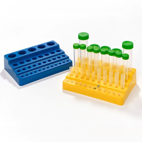 Multi-tier tube rack, high impact PS