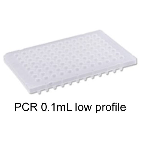 PCR plates, 0.1mL low profile