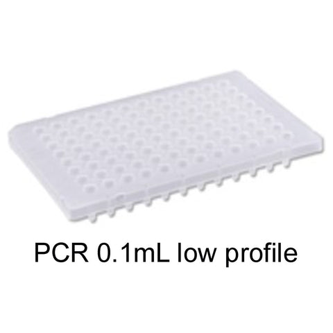 PCR plates, 0.1ml low profile