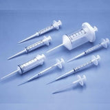 Repetitive syringe dispenser set and tips