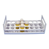 Scintillation vial racks
