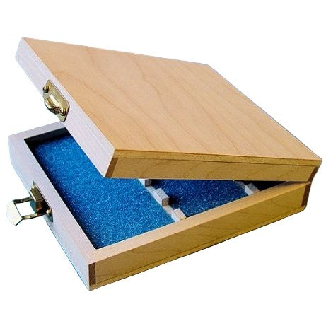 Tweezer case, wooden