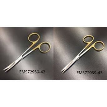 Surgical scissors, tungsten carbide edges (EMS)