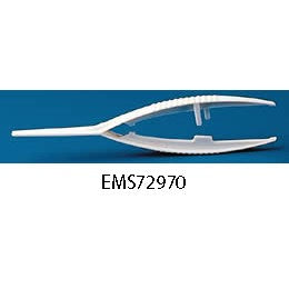 Plastic forceps with guide pin