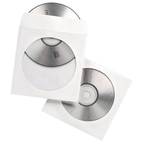 CD storage sleeves, paper
