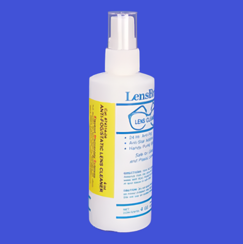 Lens cleaner, anti-fog and static