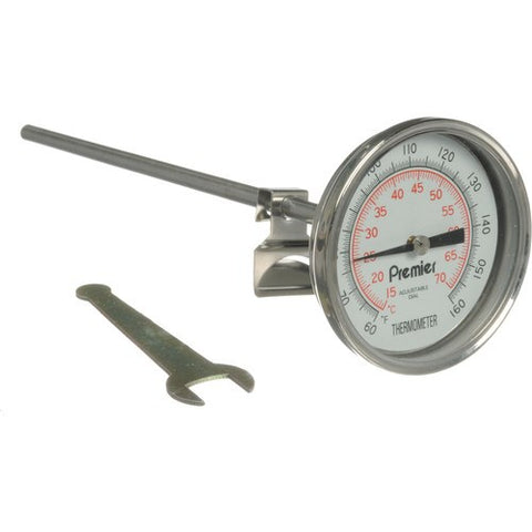 Luminescent darkroom thermometer