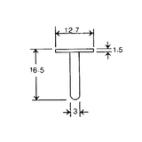 SEM specimen mounts, pin mount, AMRAY 1000-1200-1400 (EMS)