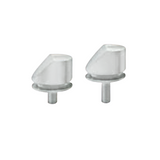 SEM low profile 45 deg. specimen mounts, pin mount (EMS)