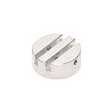 SEM double slot vice specimen mounts, M4 cylinder