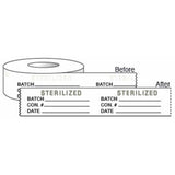 Steam autoclave imprinted indicator tape, 19mm wide