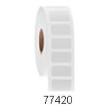 Cryogenic thermal transfer labels, 25.4mm core