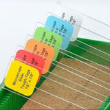 Laser Tough-Tags labels, sheets (EMS)