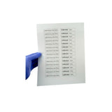 Laser Tough-Tags labels, sheets (EMS)
