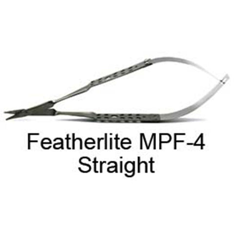 Micropoint Featherlite MPF-4 scissors, sharp/sharp 12mm blades