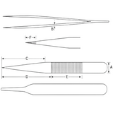 EMS Swiss Line tech plus tweezers, style 7