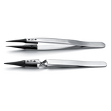 EMS plastic replaceable tip tweezers, style 5
