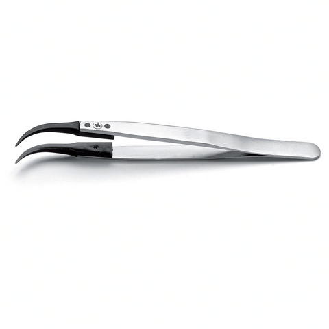 EMS plastic replaceable tip tweezers, style 7