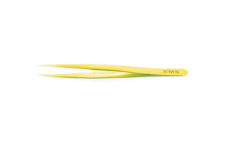 EMS gold plated tweezers, style 1