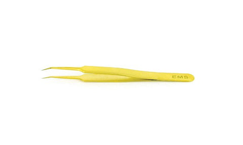 EMS gold plated tweezers, style 5B