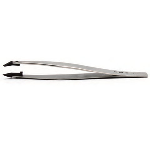 EMS carbon fibre soft tip tweezers, style 53