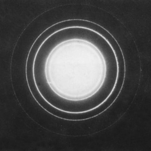 Evaporated specimens for camera length calibrations