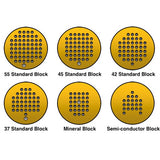 MAC universal multi-element microanalysis standard blocks