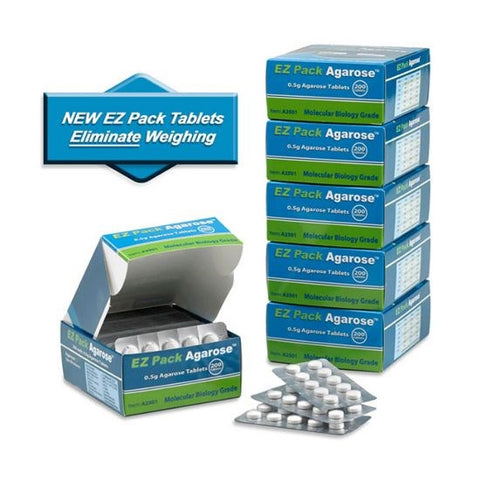 EZ Pac agarose tablets