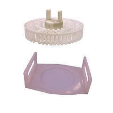 Cassette racks and trays for 9000 microwave processor