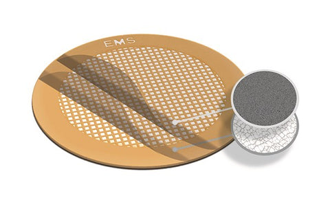 Ultrathin carbon on lacey carbon film coated grids