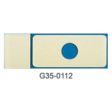 PTFE printed microscope slides, round wells