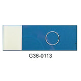 PTFE printed microscope slides, round wells