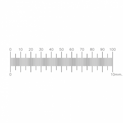 S1 stage micrometers, 10mm x 0.1mm divisions (EMS)