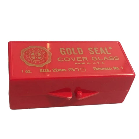 GOLD SEAL circular coverglass