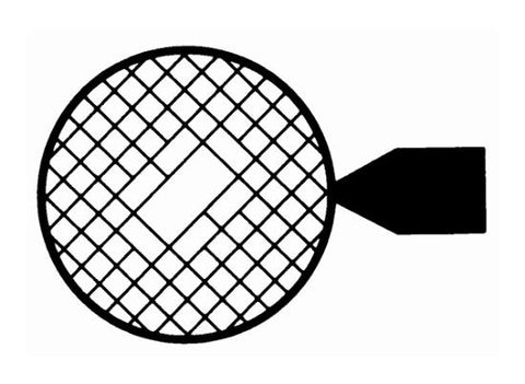 Veco handle grids, square mesh
