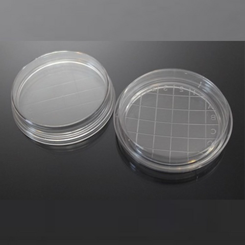 Petri dishes, contact plate, convex bottom