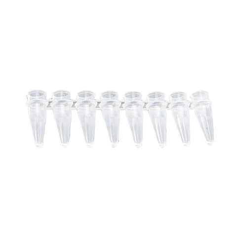 Sapphire PCR 8-strip tubes and caps, PP