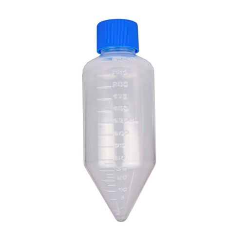 Large centrifuge tubes with conical bottom, PE