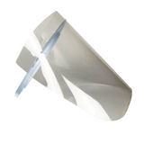 Disposable face shields, unassembled