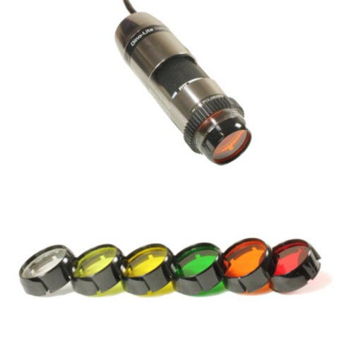 NIGHTSEA Dino-Lite digital microscope add-on light head and filter sets