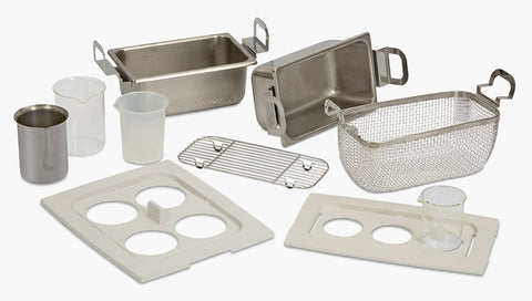 Accessories for the Branson ultrasonic baths, Model 1800