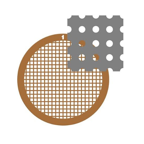 C-flat holey carbon coated grids for cryo-TEM, thick