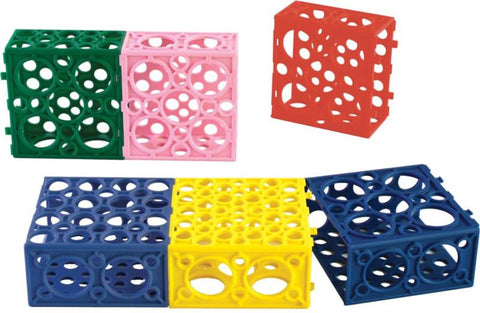 Expandable tube rack, assorted