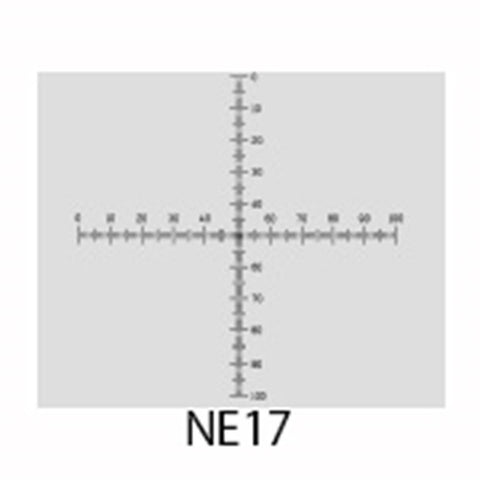 NE17 eyepiece reticles, crossed